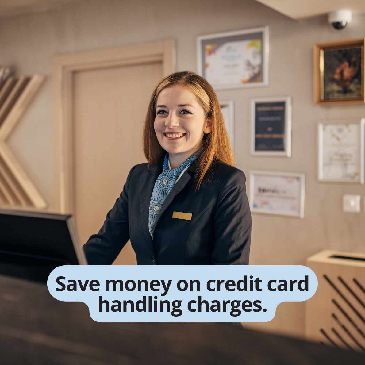 save money on credit card handling charges