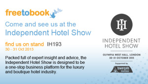 Independent Hotel Show 2013 exhibitor