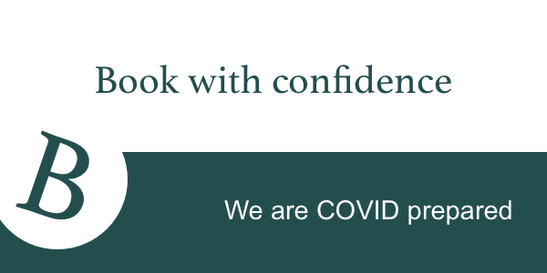 Book with confidence Covid19 prepared