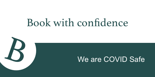 book with confidence covid safe