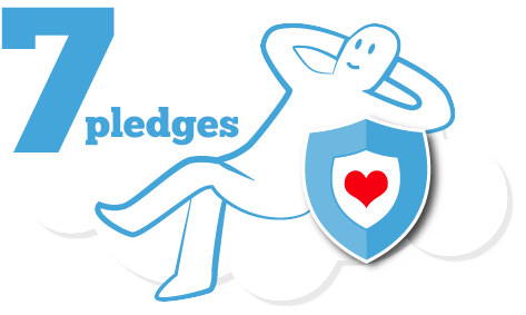 7 pledges logo