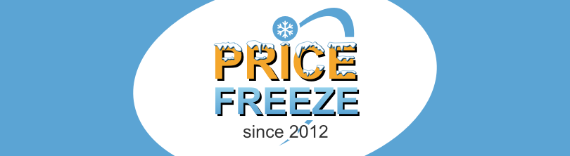 price freeze banner