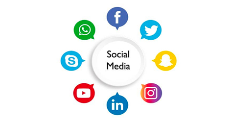 social Media logos